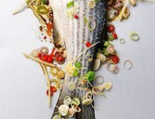 Salmon filet with beurre blanc